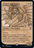 Magic: The Gathering - Commander Legends: Battle for Baldur's Gate - Ancient Gold Dragon (Showcase) - Normal