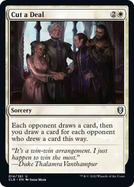 Magic: The Gathering - Commander Legends: Battle for Baldur's Gate - Cut a Deal - Normal