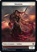 MTG - Battle for Baldur's Gate - Soldier Token - Anime Card Craze