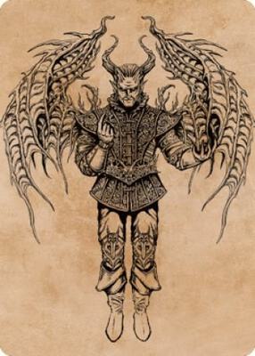 MTG - Battle for Baldur's Gate - Raphael, Fiendish Savior Art Card (75/81) - Anime Card Craze