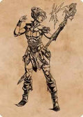 Magic: The Gathering - Art Series: Commander Legends: Battle for Baldur's Gate - Neera, Wild Mage Art Card - Normal