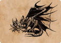 MTG - Battle for Baldur's Gate - Ancient Copper Dragon Art Card (52/81) - Anime Card Craze