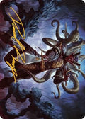 MTG - Battle for Baldur's Gate - Zevlor, Elturel Exile Art Card (42/81) (Gold-Stamped Signature) - Anime Card Craze