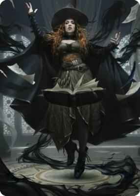 Magic: The Gathering - Art Series: Commander Legends: Battle for Baldur's Gate - Tasha, the Witch Queen Art Card (41/81) - Normal