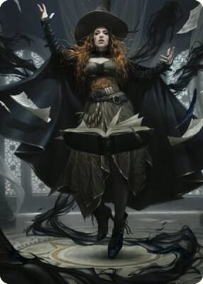 MTG - Battle for Baldur's Gate - Tasha, the Witch Queen Art Card (41/81) - Anime Card Craze
