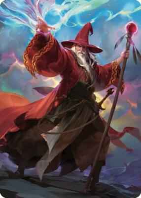 Magic: The Gathering - Art Series: Commander Legends: Battle for Baldur's Gate - Elminster Art Card (36/81) - Normal