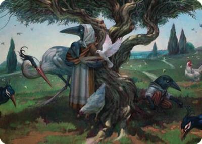 MTG - Battle for Baldur's Gate - Kindred Discovery Art Card - Anime Card Craze