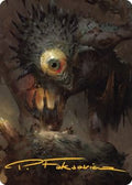 MTG - Battle for Baldur's Gate - Nothic Art Card (Gold-Stamped Signature) - Anime Card Craze