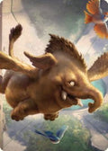 MTG - Battle for Baldur's Gate - Hollyphant Art Card - Anime Card Craze