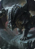 MTG - Battle for Baldur's Gate - Chardalyn Dragon Art Card - Anime Card Craze