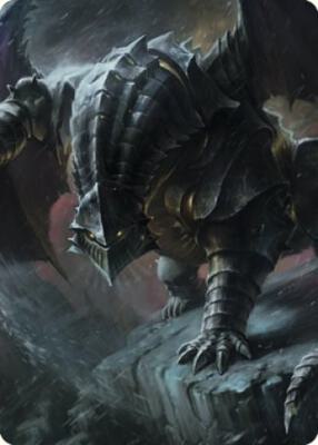 MTG - Battle for Baldur's Gate - Chardalyn Dragon Art Card - Anime Card Craze