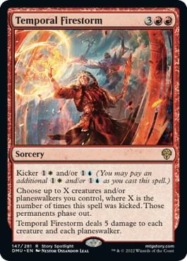 Magic: The Gathering - Dominaria United - Temporal Firestorm - Normal