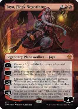 Magic: The Gathering - Dominaria United - Jaya, Fiery Negotiator (Borderless) - Normal