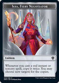 Magic: The Gathering - Dominaria United - Emblem - Jaya, Fiery Negotiator - Normal