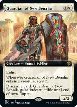 Magic: The Gathering - Dominaria United - Guardian of New Benalia (Extended Art) - Normal