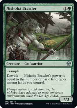 Magic: The Gathering - Dominaria United - Nishoba Brawler - Normal