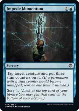 Magic: The Gathering - Dominaria United - Impede Momentum - Foil
