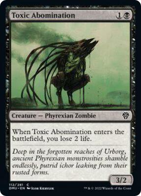 Magic: The Gathering - Dominaria United - Toxic Abomination - Normal