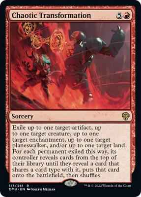 Magic: The Gathering - Dominaria United - Chaotic Transformation - Normal
