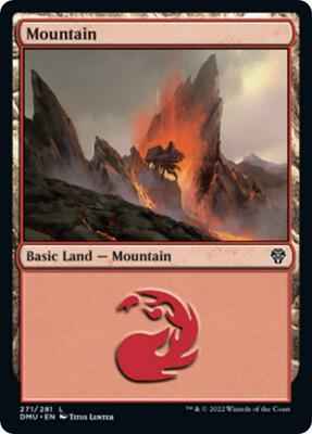 Magic: The Gathering - Dominaria United - Mountain (271) - Foil