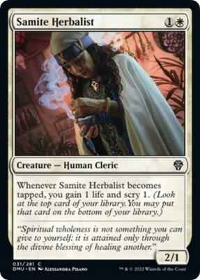 Magic: The Gathering - Dominaria United - Samite Herbalist - Normal