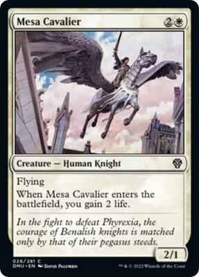 Magic: The Gathering - Dominaria United - Mesa Cavalier - Foil