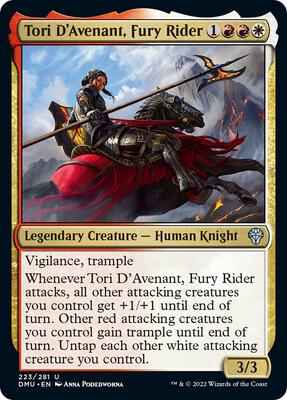 Magic: The Gathering - Dominaria United - Tori D'Avenant, Fury Rider - Foil