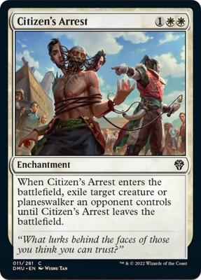 Magic: The Gathering - Dominaria United - Citizen's Arrest - Foil