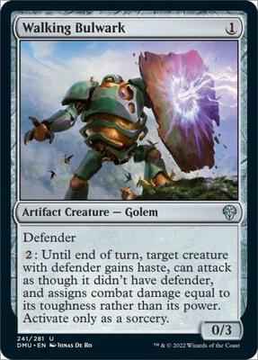Magic: The Gathering - Dominaria United - Walking Bulwark - Foil