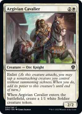Magic: The Gathering - Dominaria United - Argivian Cavalier - Foil