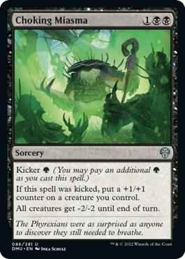 Magic: The Gathering - Dominaria United - Choking Miasma - Foil
