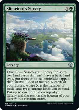 Magic: The Gathering - Dominaria United - Slimefoot's Survey - Foil