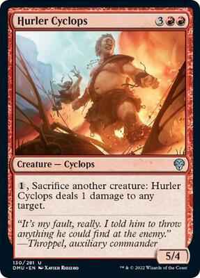 Magic: The Gathering - Dominaria United - Hurler Cyclops - Normal