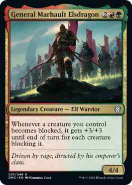 Magic: The Gathering - Commander: Dominaria United - General Marhault Elsdragon - Normal