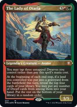 Magic: The Gathering - Commander: Dominaria United - The Lady of Otaria (Foil Etched) - Foil