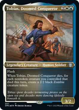 Magic: The Gathering - Commander: Dominaria United - Tobias, Doomed Conqueror (Foil Etched) - Foil