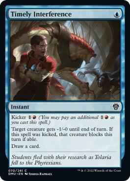Magic: The Gathering - Dominaria United - Timely Interference - Normal