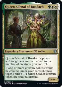 Magic: The Gathering - Dominaria United - Queen Allenal of Ruadach - Foil