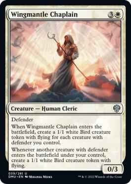 Magic: The Gathering - Dominaria United - Wingmantle Chaplain - Foil