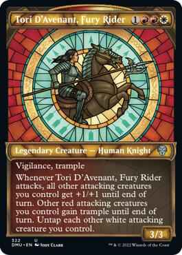 Magic: The Gathering - Dominaria United - Tori D'Avenant, Fury Rider (Showcase) - Normal
