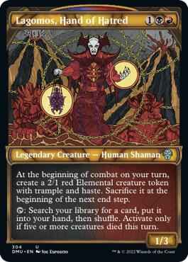 Magic: The Gathering - Dominaria United - Lagomos, Hand of Hatred (Showcase) - Normal