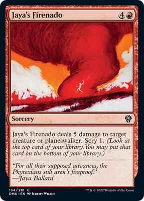 Magic: The Gathering - Dominaria United - Jaya's Firenado - Foil