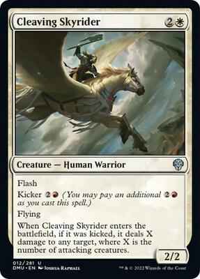 Magic: The Gathering - Dominaria United - Cleaving Skyrider - Foil