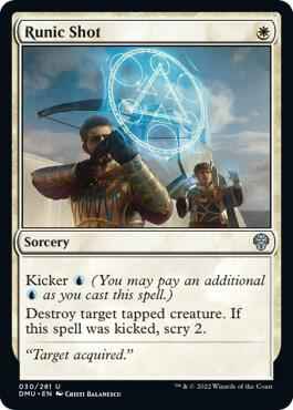 Magic: The Gathering - Dominaria United - Runic Shot - Foil