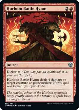 Magic: The Gathering - Dominaria United - Hurloon Battle Hymn - Normal