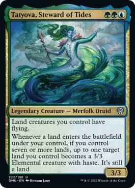 Magic: The Gathering - Dominaria United - Tatyova, Steward of Tides - Normal