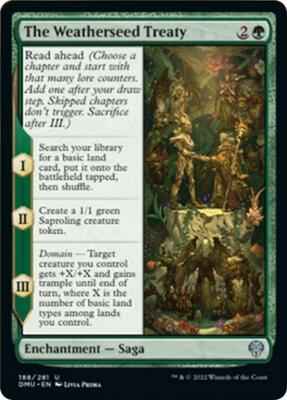 Magic: The Gathering - Dominaria United - The Weatherseed Treaty - Foil