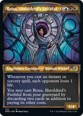 Magic: The Gathering - Dominaria United - Rona, Sheoldred's Faithful (Showcase) - Foil