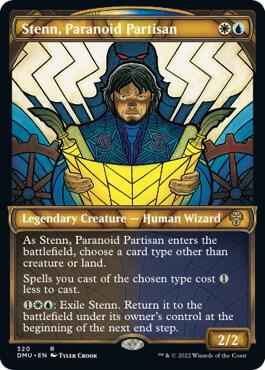Magic: The Gathering - Dominaria United - Stenn, Paranoid Partisan (Showcase) - Normal