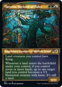 Magic: The Gathering - Dominaria United - Tatyova, Steward of Tides (Showcase) - Normal